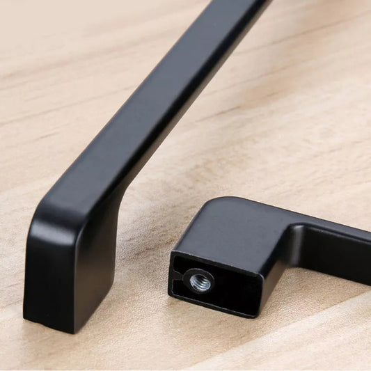 Kitchen Cabinet Handles – 7 Styles in Black or Chrome, 96, 128 or 160 mm Holes - photo 2