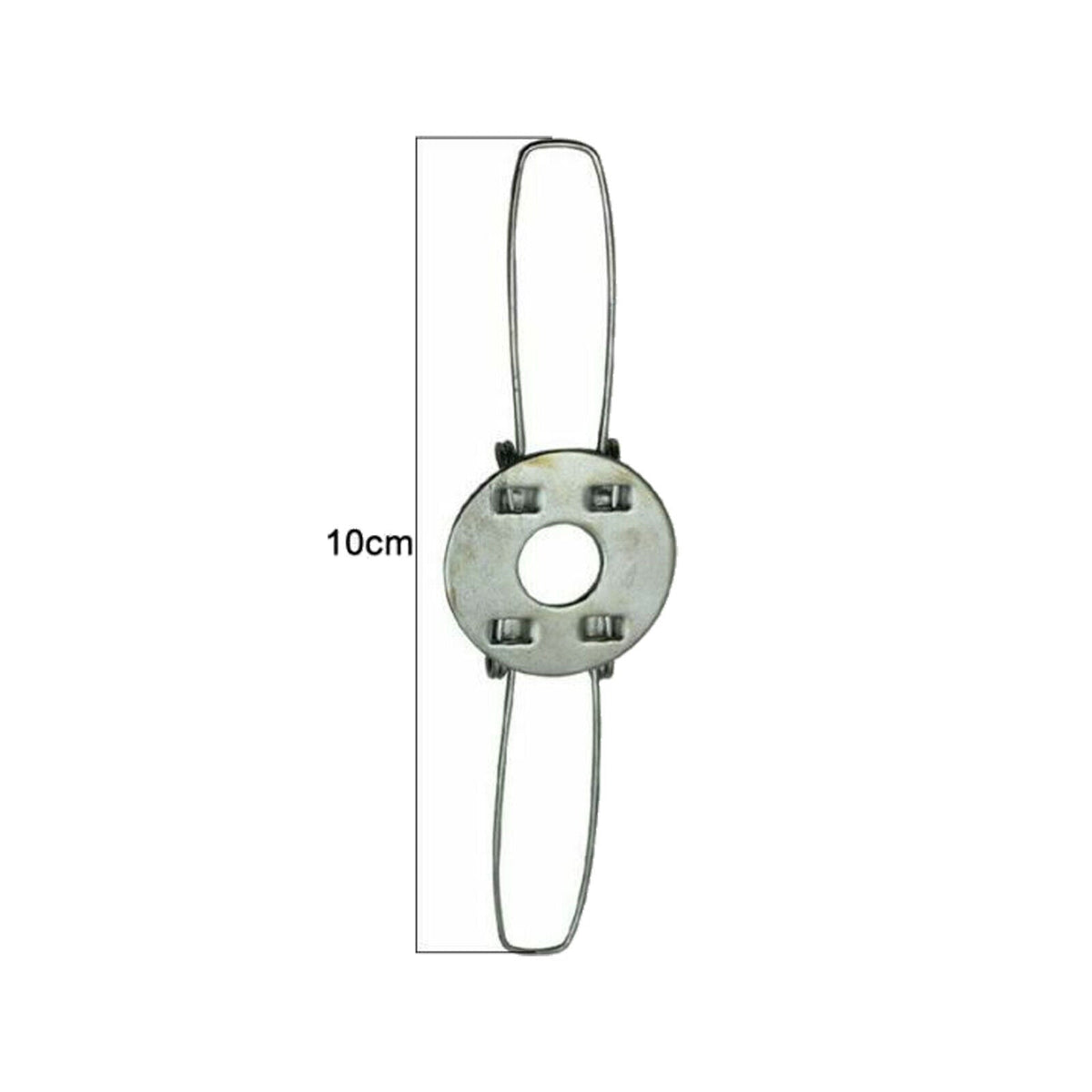 2-Arm Spring Clip Shade Retainer – 100, 120 or 160 mm - 100 mm, Standard, Single