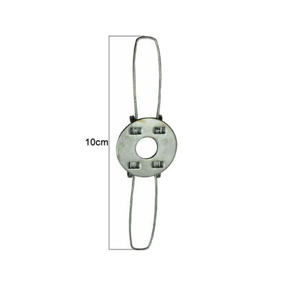 2-Arm Spring Clip Shade Retainer – 100, 120 or 160 mm - 100 mm, Standard, Single