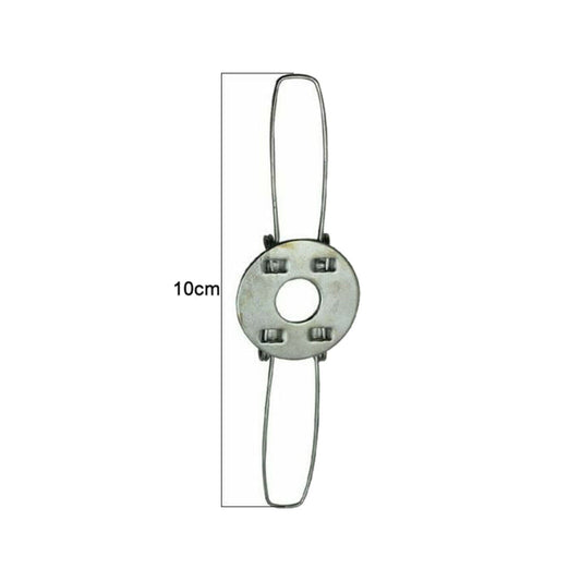2-Arm Spring Clip Shade Retainer – 100, 120 or 160 mm - 100 mm, Standard, Single