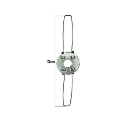 2-Arm Spring Clip Shade Retainer – 100, 120 or 160 mm - 120 mm, Standard, Single