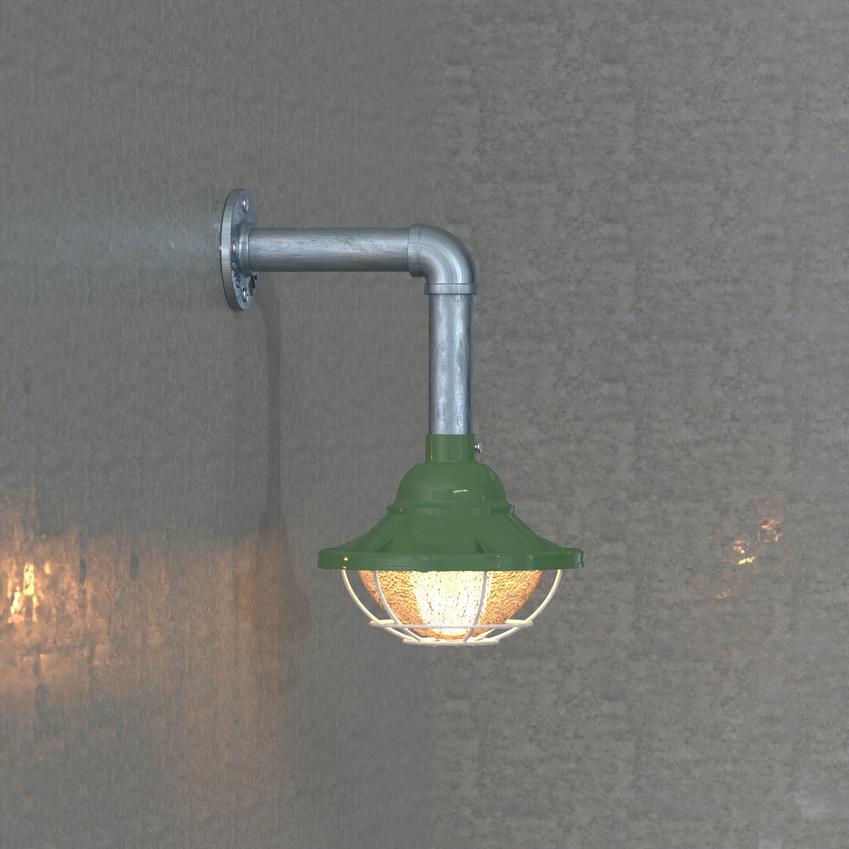 Industrial Cage Lantern Shade – 3/4 in Thread, 3 Sizes, 3 Colours - photo 10