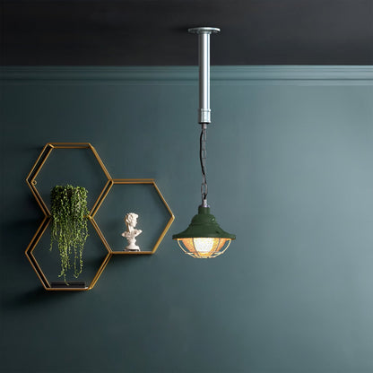 Industrial Cage Lantern Shade – 3/4 in Thread, 3 Sizes, 3 Colours - photo 11