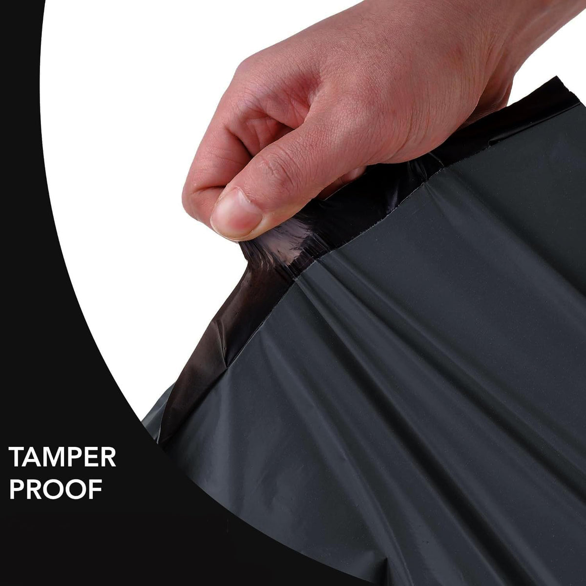 Black Mailing Bags 40 x 55 cm – Packs of 100 to 1000, Self-Seal - photo 12