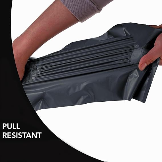 Black Mailing Bags 40 x 55 cm – Packs of 100 to 1000, Self-Seal - photo 7