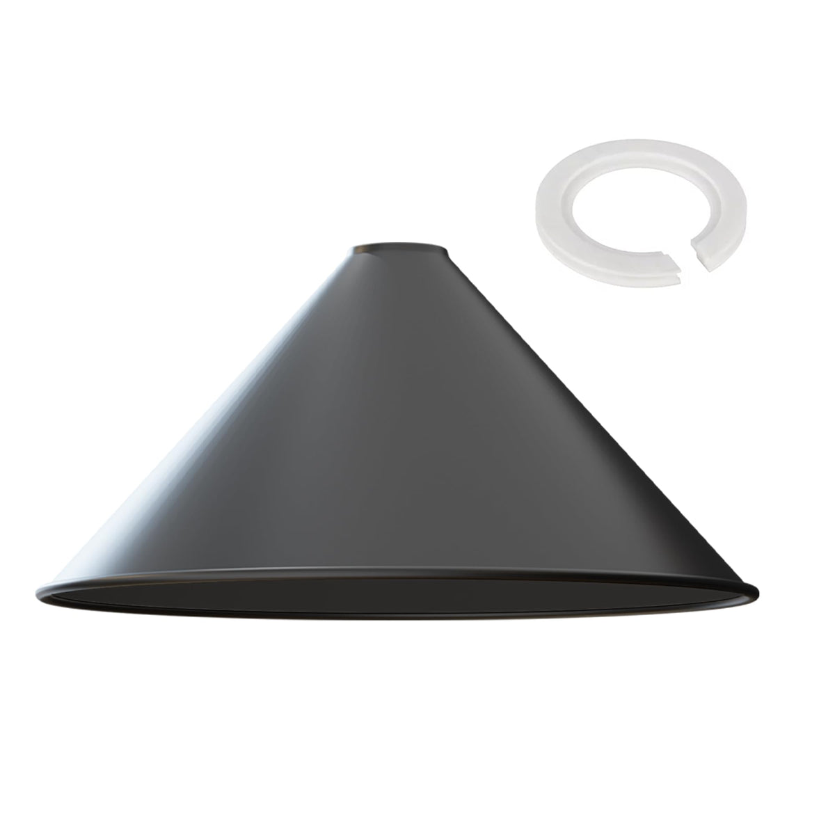 Large Cone Lamp Shade 33.5 or 36 cm – Easy Fit, 6 Colours - photo 26