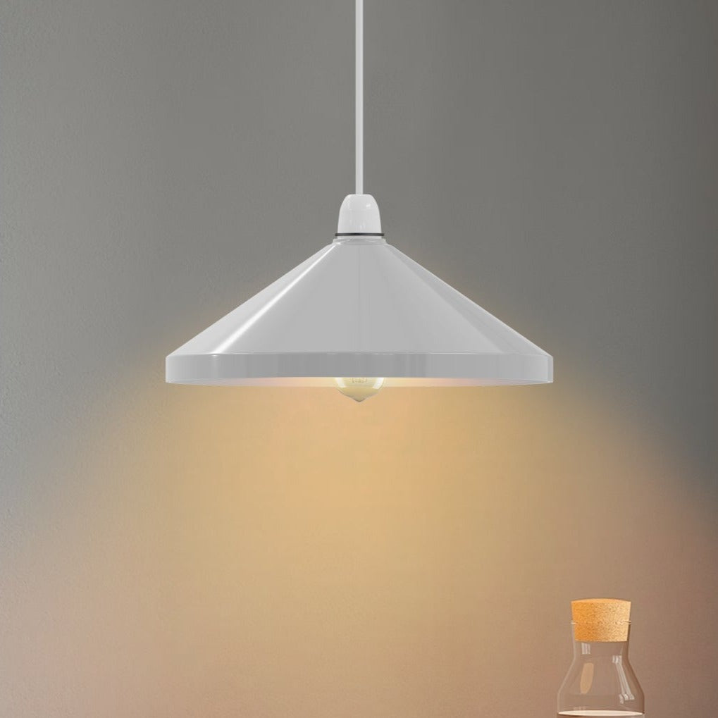 Large Cone Lamp Shade 33.5 or 36 cm – Easy Fit, 6 Colours