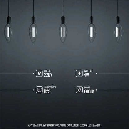 LED Candle Bulbs – E14 & B22 - photo 2