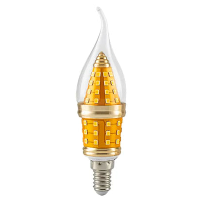 LED Candle Bulbs – E14 & B22 - Flame Tip 3-Colour, E14 12W, Single
