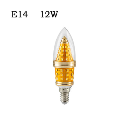 LED Candle Bulbs – E14 & B22 - Switchable Colour, E14 12W, Single