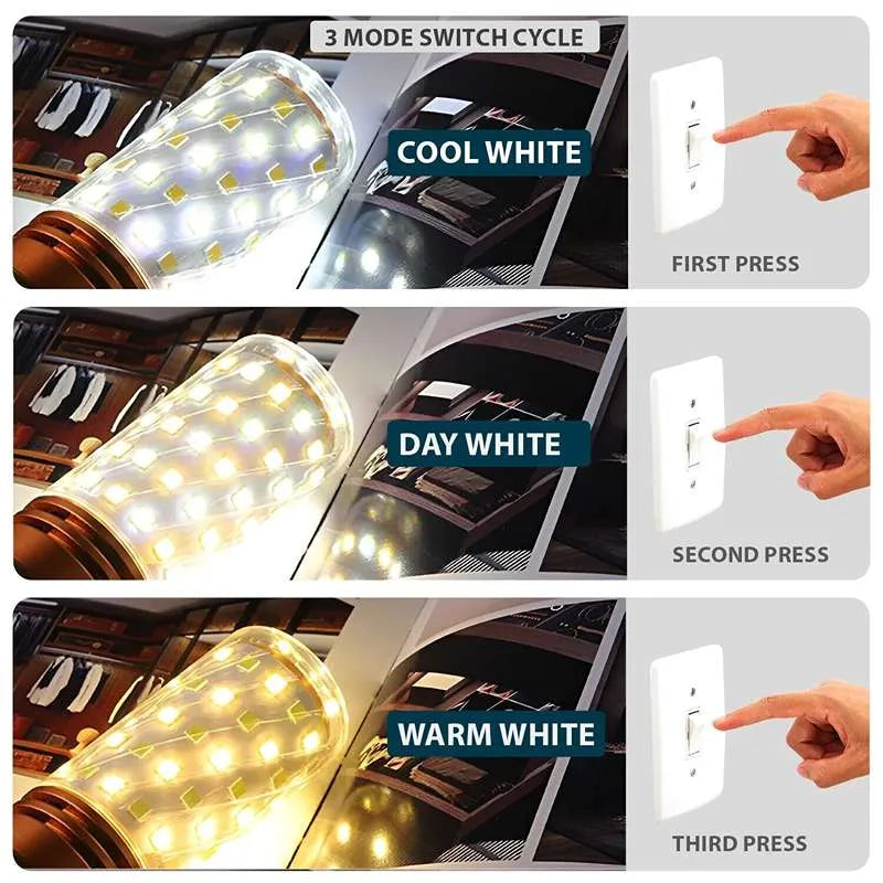 LED Corn Bulbs – E14, E27 & B22 - photo 3