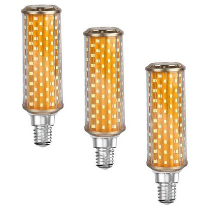 LED Corn Bulbs – E14, E27 & B22 - 3-Colour Corn, E14 30W, Pack of 3