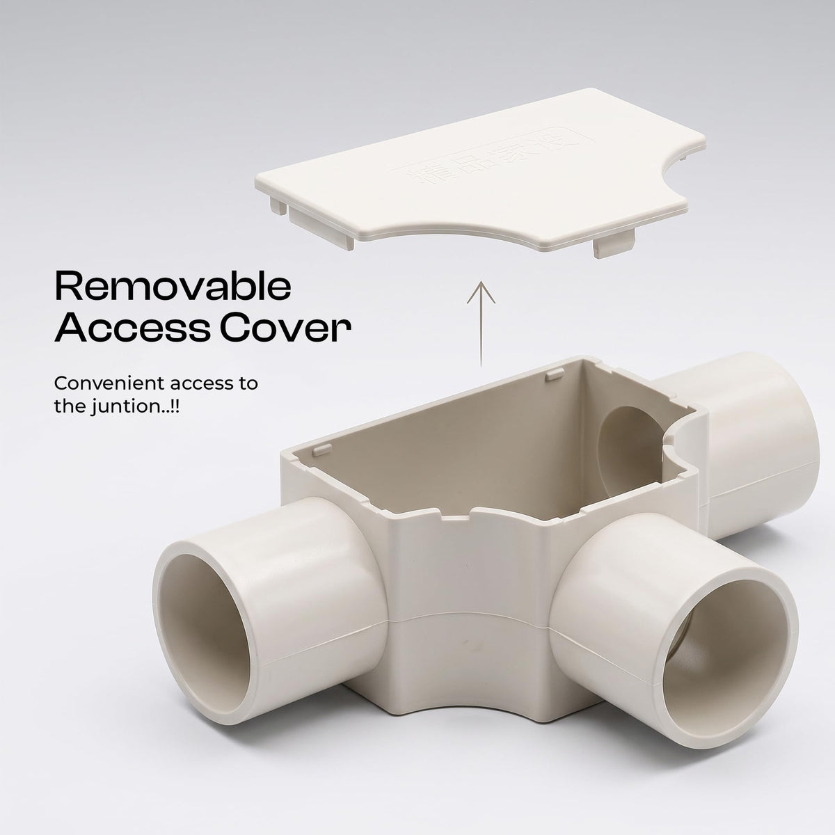 PVC Inspection Conduit Tee with Cover – 20 mm & 25 mm - photo 7