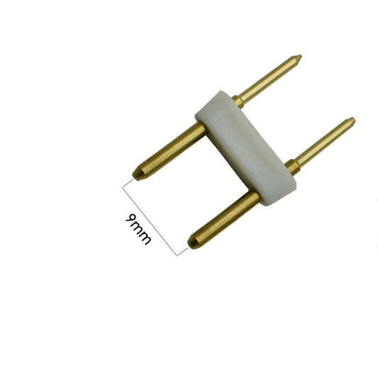 LED Neon Flex Connecting Pins – 7 mm & 9 mm - 9 mm, Single