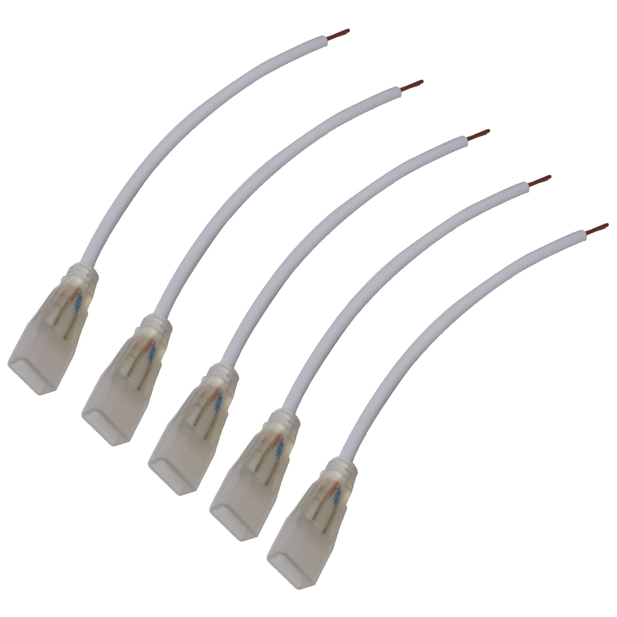 LED Neon Flex DC Power Connector - Pack of 5