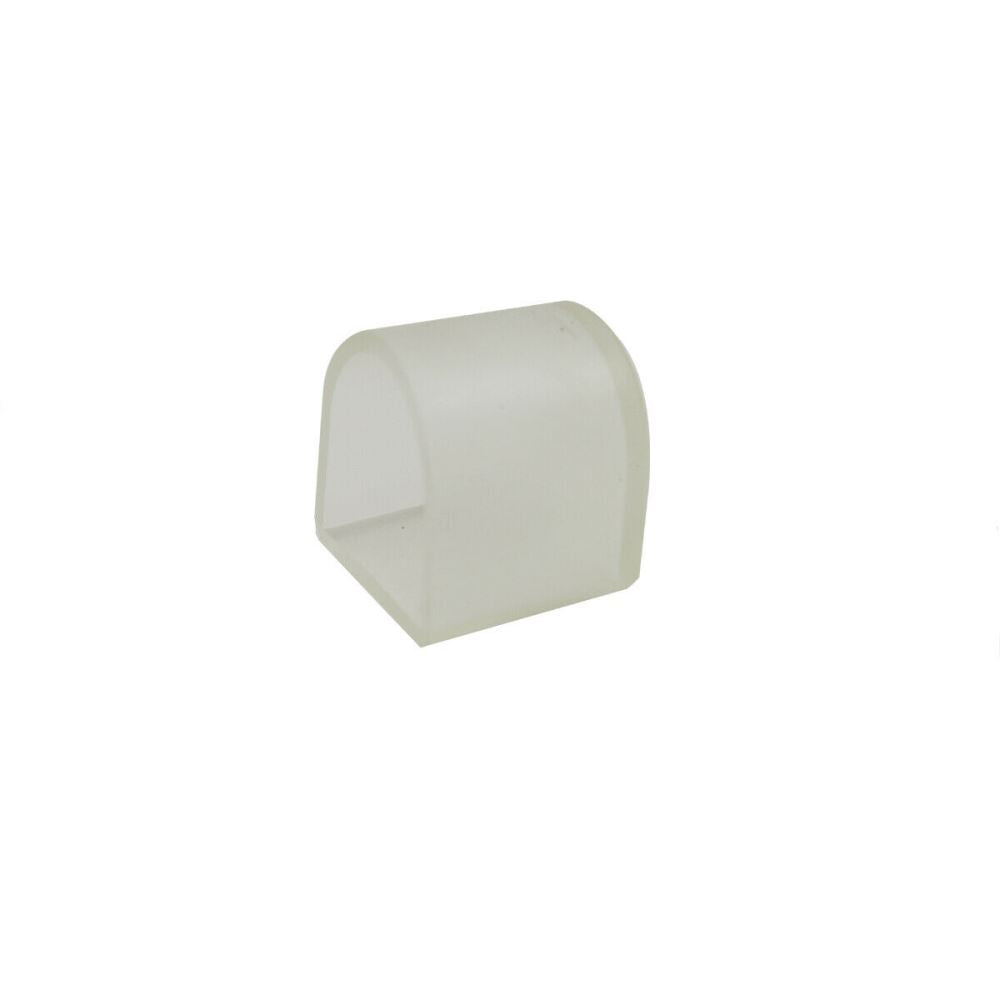 LED Neon Flex End Caps – 8x16, 14x25, 15x16 mm & 17 mm Round - 15 x 16 mm, Single