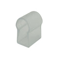 LED Neon Flex End Caps – 8x16, 14x25, 15x16 mm & 17 mm Round - 14 x 25 mm, Single