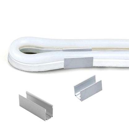 LED Neon Flex Mounting Clips – 8x16, 15x16 mm & 17 mm Round - photo 3