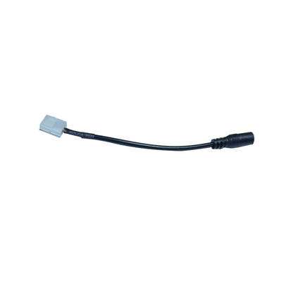 LED Strip Light Connectors – 2 & 4 Pin Clips, Splitters & DC Plug Cables - 2 Pin Clip to DC Female, Pack of 2