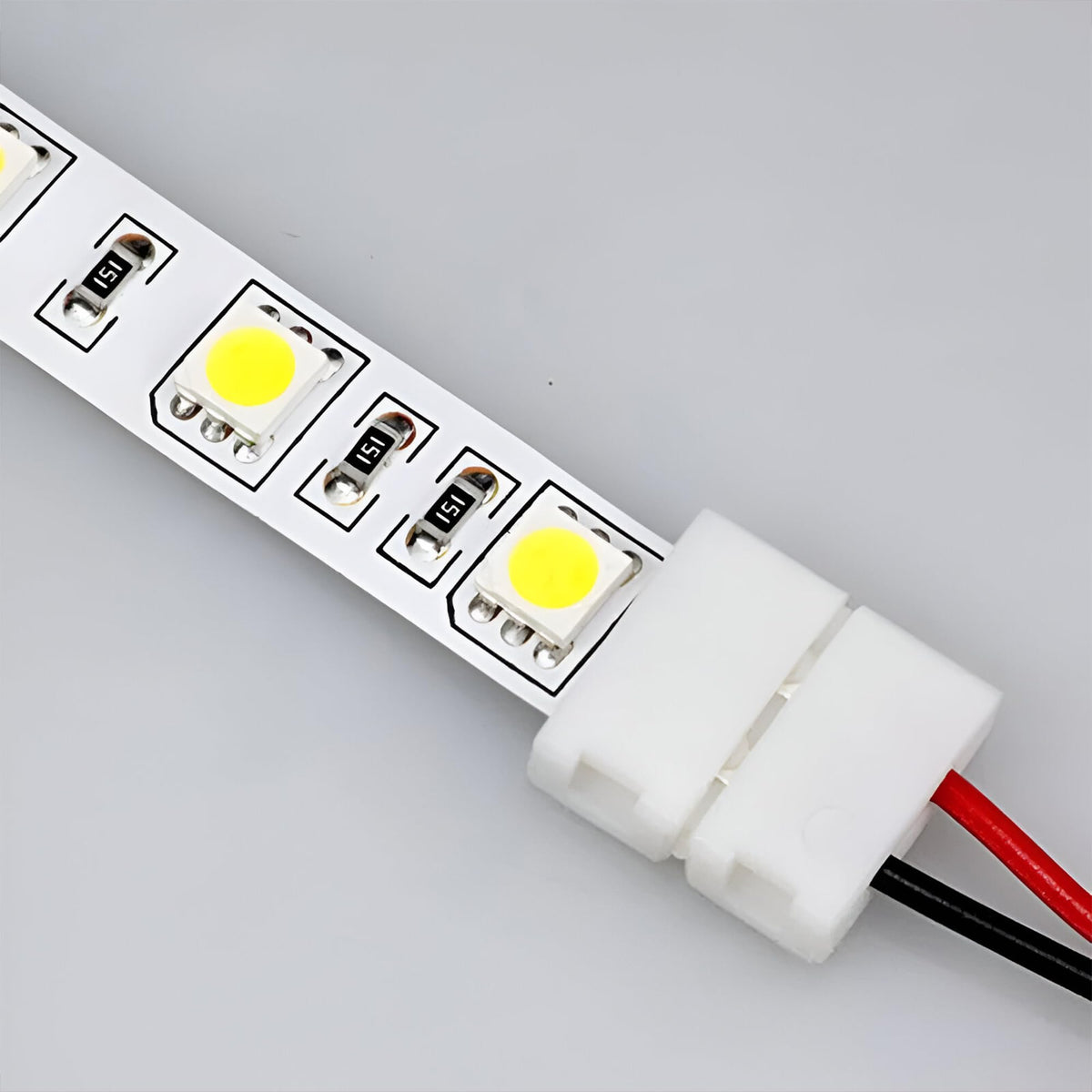 LED Strip Light Connectors – 2 & 4 Pin Clips, Splitters & DC Plug Cables - photo 3