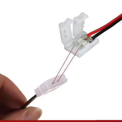 LED Strip Light Connectors – 2 & 4 Pin Clips, Splitters & DC Plug Cables - photo 4