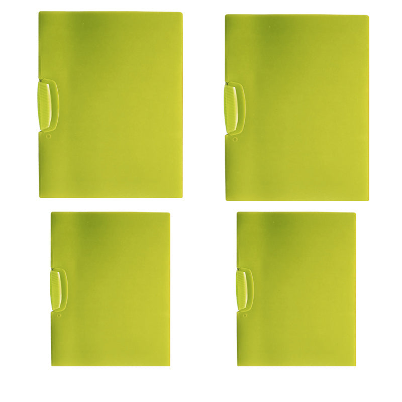 A4 Swing Clip Report Covers – Pack of 4, Blue, Green, Orange or Yellow - photo 5