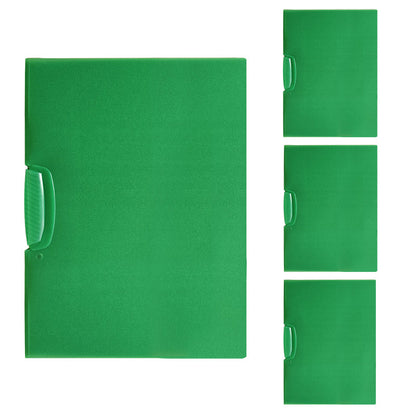 A4 Swing Clip Report Covers – Pack of 4, Blue, Green, Orange or Yellow - Green