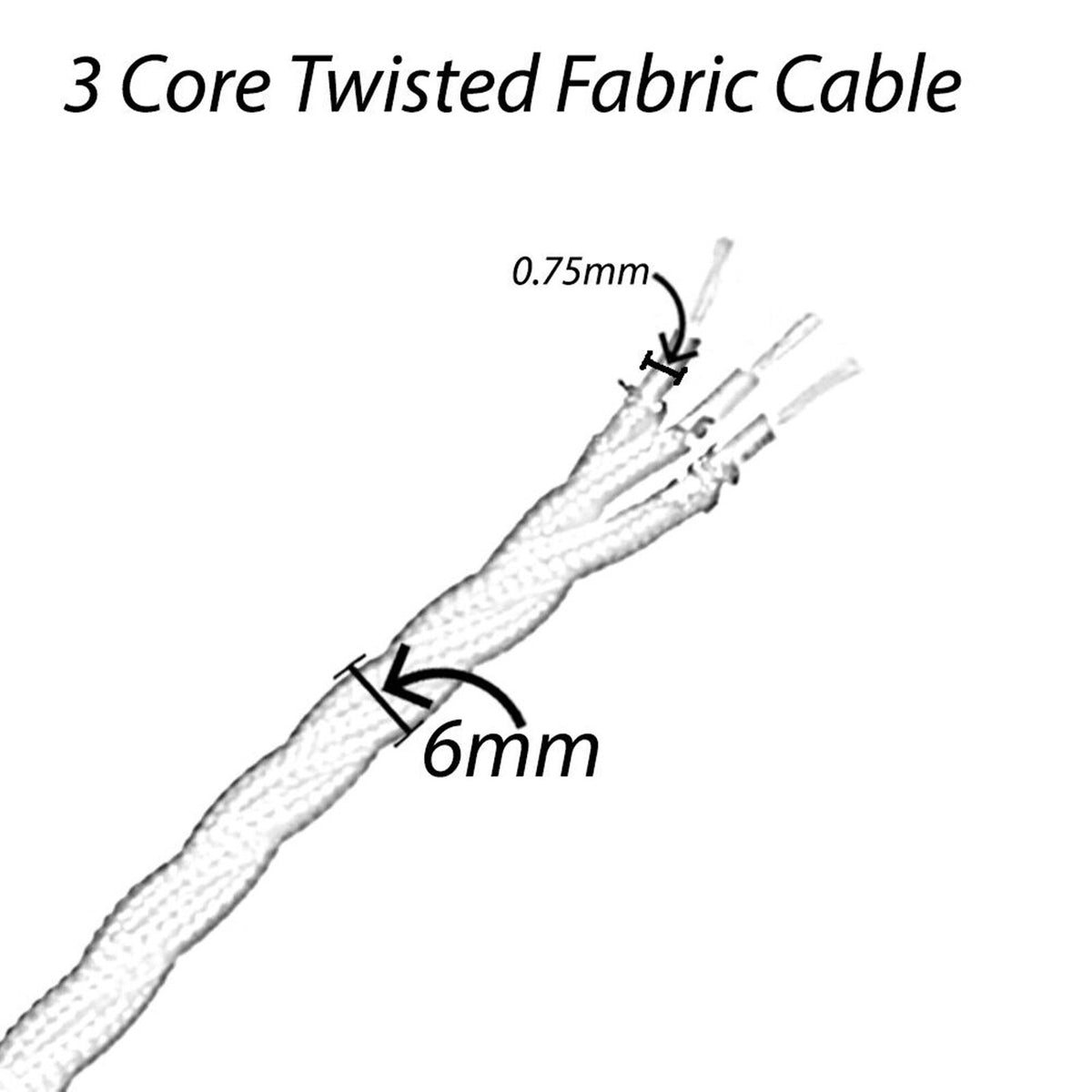 Satin Nickel Pendant Set – Bottle Holder, Grey Fabric Cable 1 to 5 m - photo 8