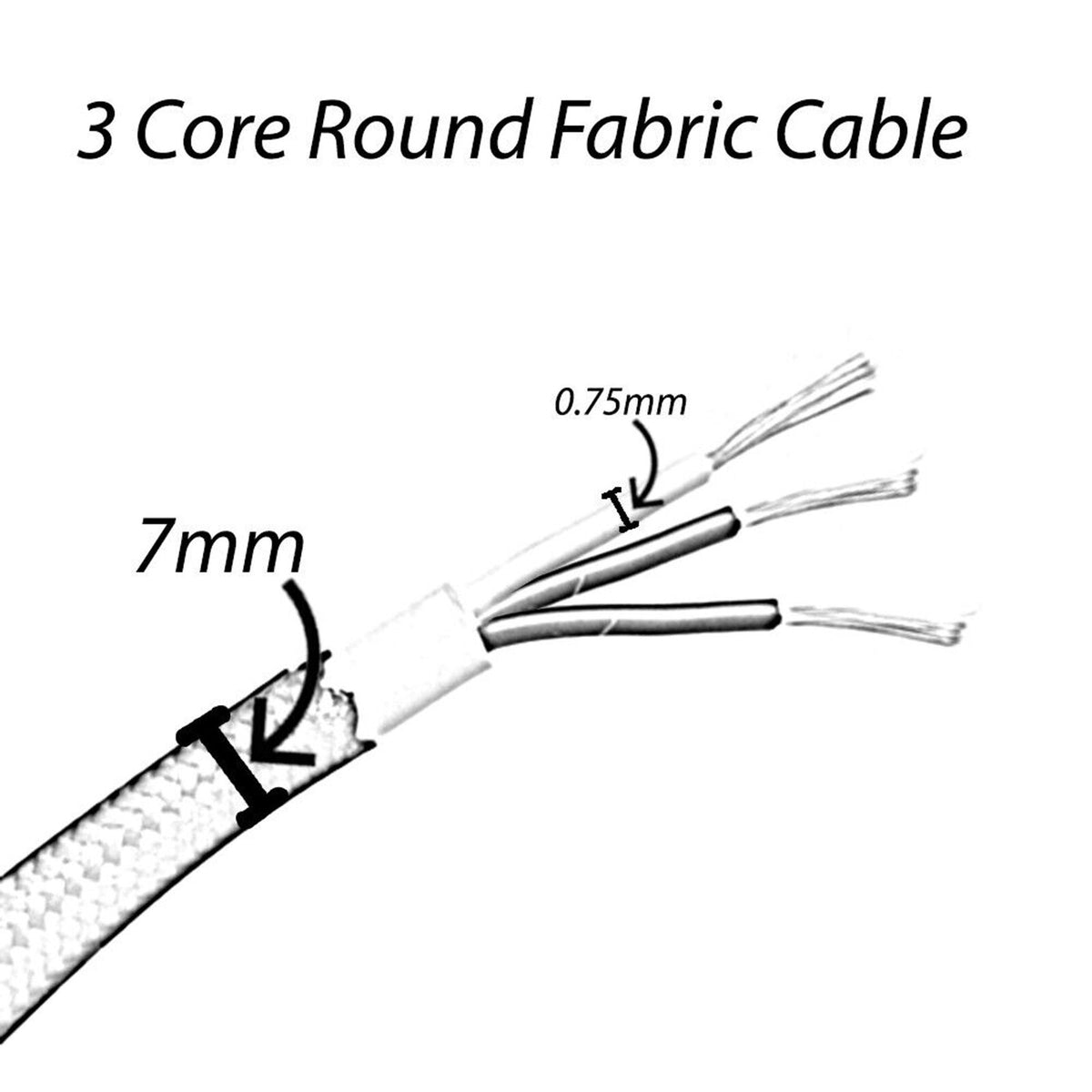 Satin Nickel Pendant Set – Bottle Holder, Grey Fabric Cable 1 to 5 m - photo 6