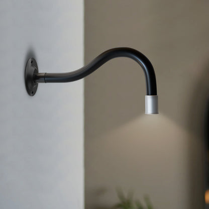 Gooseneck LED Wall Light – Black or White, Cool White - photo 6