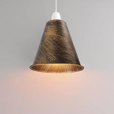 Long Cone Lamp Shade 18 cm – Easy Fit, 4 Industrial Finishes - photo 15