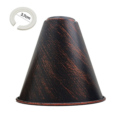 Long Cone Lamp Shade 18 cm – Easy Fit, 4 Industrial Finishes - photo 25