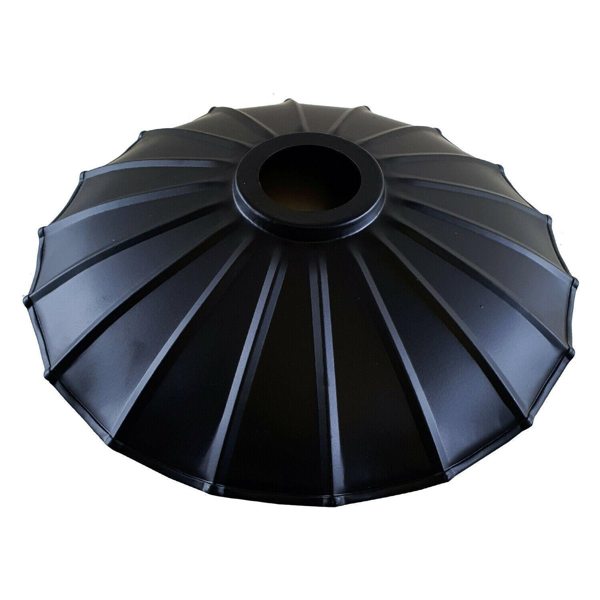Scalloped Umbrella Lamp Shade 22 cm – Easy Fit, 5 Finishes - photo 7