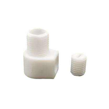 M10 L-Shape Cord Grip with Locking Screw – Pack of 5, 3 Colours - White, Standard, Pack of 5