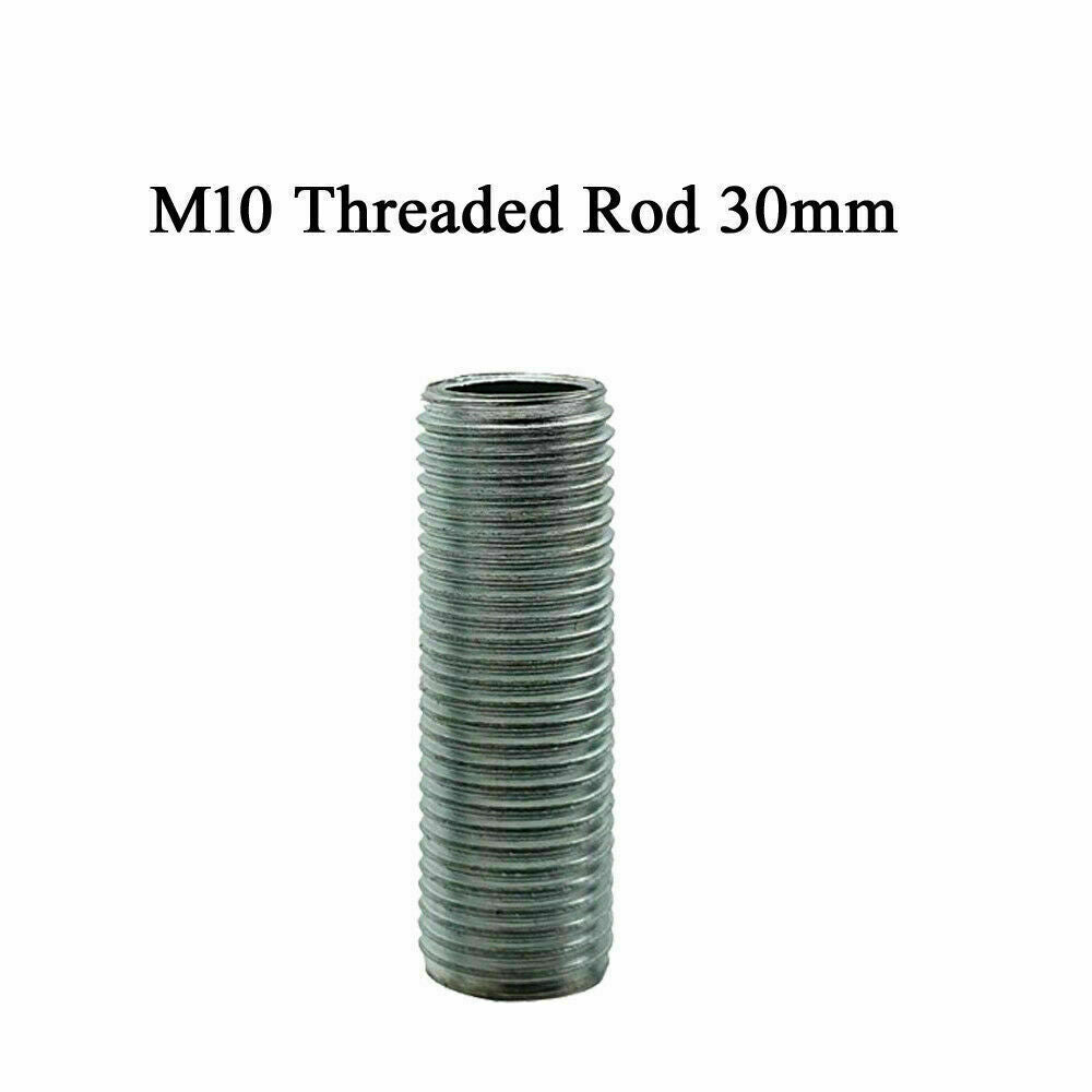 M10 Threaded Lamp Tube 30 mm – Zinc Alloy, Pack of 5