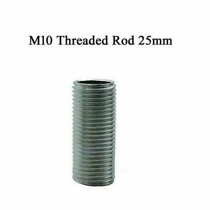 M10 Threaded Lamp Tube 25 mm – Zinc Alloy, Pack of 5 - 25 mm, Standard, Pack of 5