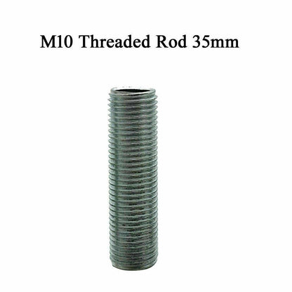 M10 Threaded Lamp Tube 35 mm – Zinc Alloy, Pack of 5 - 35 mm, Standard, Pack of 5