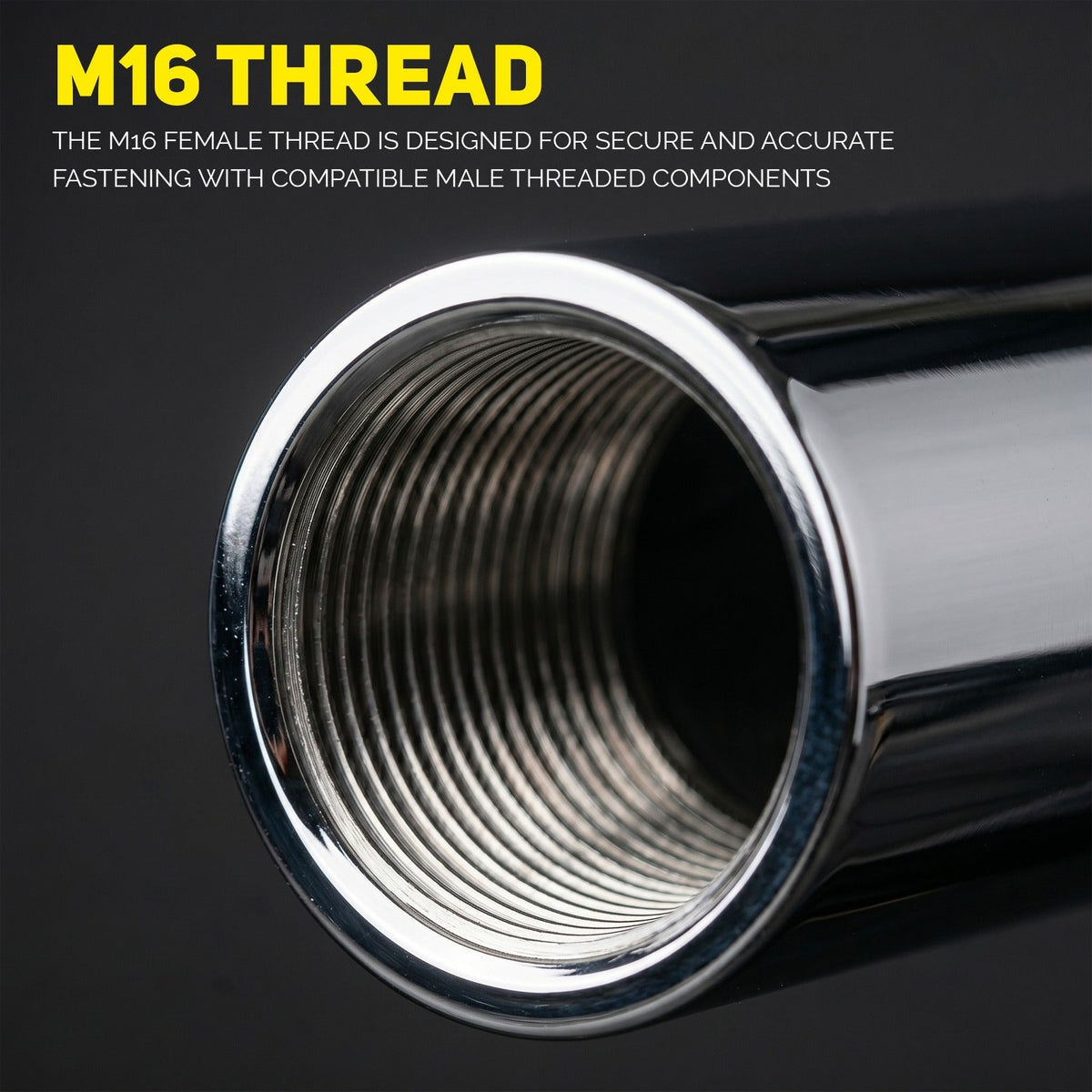 M16 Female Threaded Hollow Lamp Pipe 250mm - photo 4