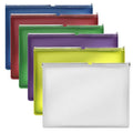 Thick Portable Plastic Zipper Document