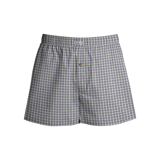 Men's Woven Cotton Boxer Shorts, Pack of 3 – Mixed Check Sets, L to XXL - photo 2