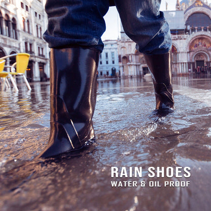 Men's PVC Wellington Boots – Black, Calf Height, Non-Slip Sole, EU 41 or 43 - photo 2