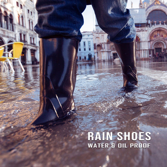 Men's PVC Wellington Boots – Black, Calf Height, Non-Slip Sole, EU 41 or 43 - photo 2