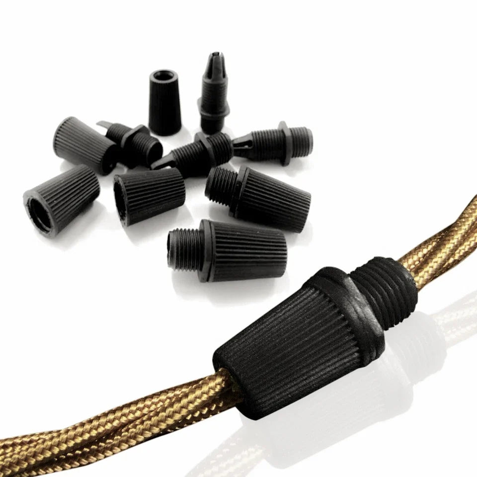 Plastic Cord Grip with Threaded Base – Black, Green, Army Green, White - photo 5