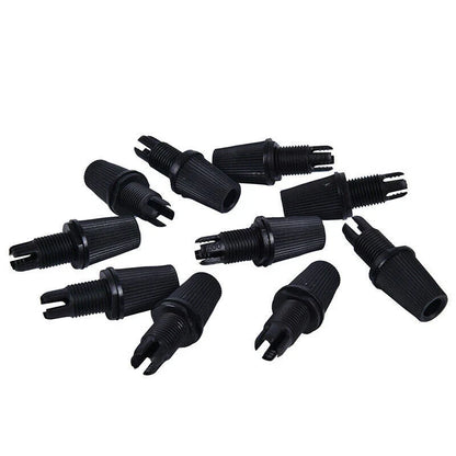Plastic Cord Grip with Threaded Base – Black, Green, Army Green, White - Black, Pack of 100, Standard
