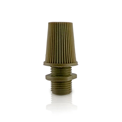 Plastic Cord Grip with Threaded Base – Black, Green, Army Green, White - Army Green, Single, Standard