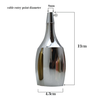 Teardrop E27 Lamp Holder – Metal, 6 Finishes - photo 2
