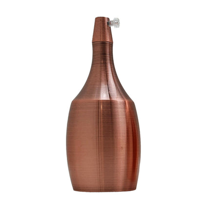 Teardrop E27 Lamp Holder – Metal, 6 Finishes - Copper, Standard, Single