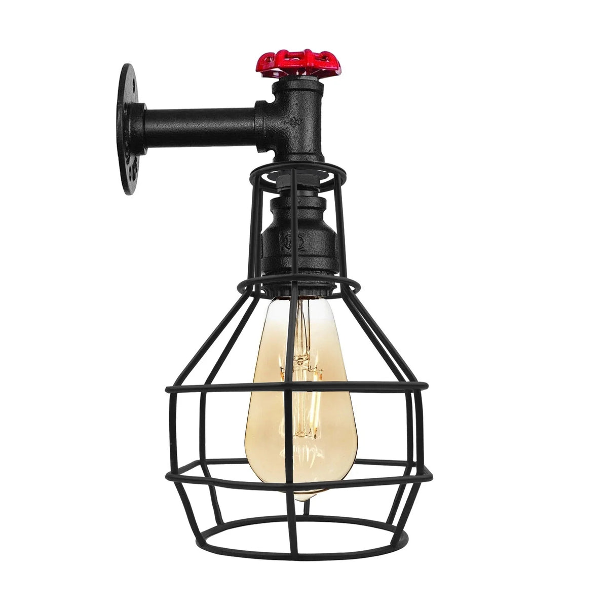 Metal Shade Pendant Light – Black Holder, Barn, Dome or Cone, E27 - photo 55