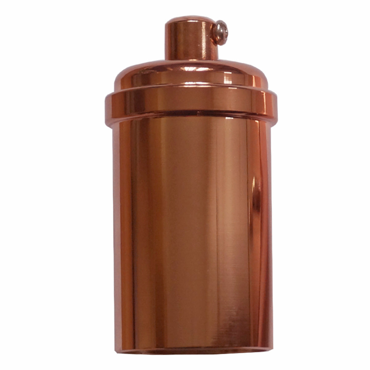 Ceiling Rose & E27 Lamp Holder Set – Rose Gold or Copper, Metal - photo 4