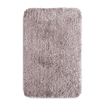 Fluffy Microfibre Door Mat – 50 x 80 cm, Non-Slip, Grey, Beige or Pink - Pink, 1 Mat